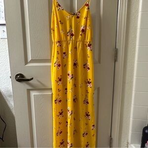 H&M Yellow Floral Dress